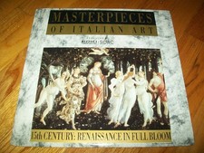 MASTERPIECES OF ITALIAN ART: 15TH CENTURY - RENAISSANCE IN FULL BLOOM Laserdisc