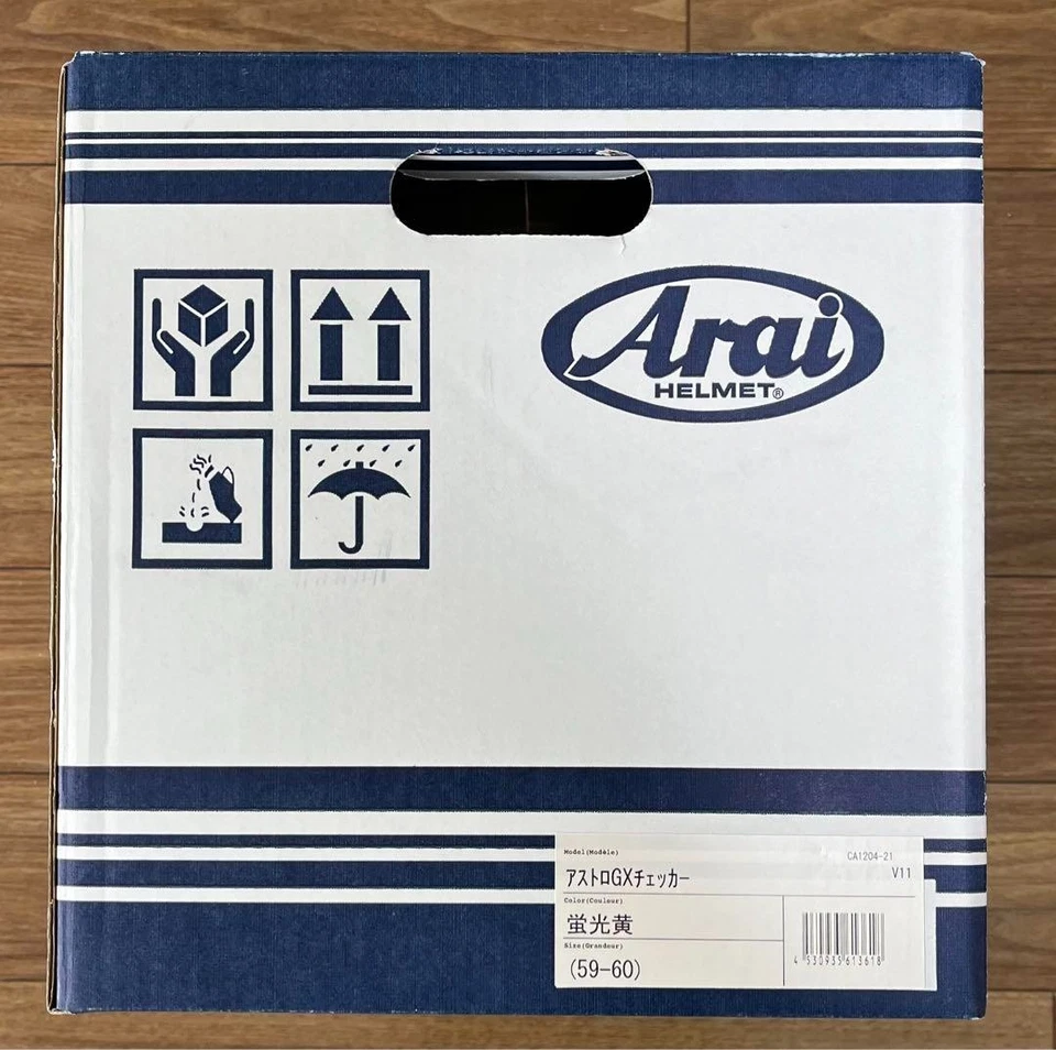 Arai Astro GX Full Face Helmet Checker Yellow L:59-60cm New From Japan - Image 3 of 4