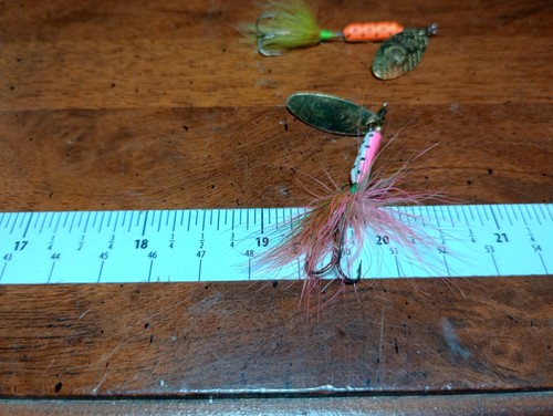 Rooster Tail Spinners fishing lure lot Bass Muskie Walleye Catfish Crappie Trout - Picture 9 of 18