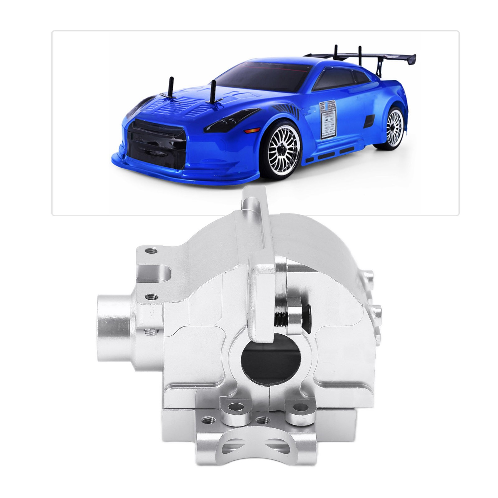 Gear Box Aluminum Alloy RC Upgrades Parts With Screws For HSP 94122 94177 94188