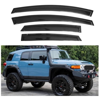 IG Window Visor for Toyota FJ Cruiser 2007-2014 - Durable Rain Guard Deflector