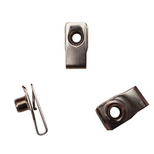 5/16"-18 Long Stainless Steel U -Style Clip-On Nut,U-Type Fasteners Pack of 20 