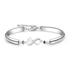 Marriage Made You Family Love Made You My Daughter Bracelet Gift from Mother in