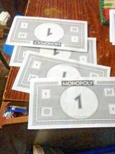 Monopoly  Money - Game Replacement Bills / Play 🤑 $1S 🆓 🎁 And Good Luck To.