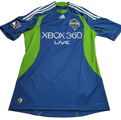 Adidas XBOX 360 MLS Seattle Sounders Jersey Men's Small