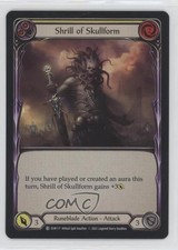 2021 Flesh and Blood - Everfest First Edition Shrill of Skullform #EVR117