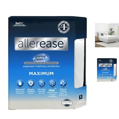 Twin AllerEase Maximum Mattress Protector: Ultimate Waterproof & Allergy Defense