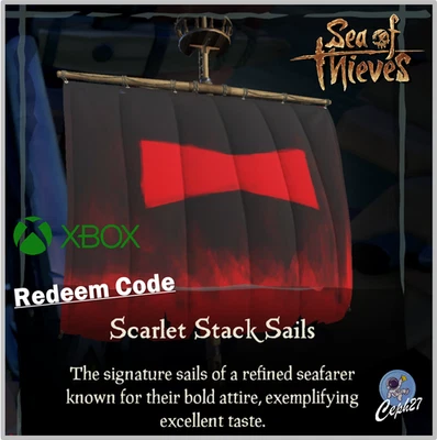 Sea of Thieves - Scarlet Stack Sails - XBOX/PC Code - Global