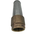 Legend 2906L 1-1/2" Bronze Foot Valve with Stainless Steel Screen – New