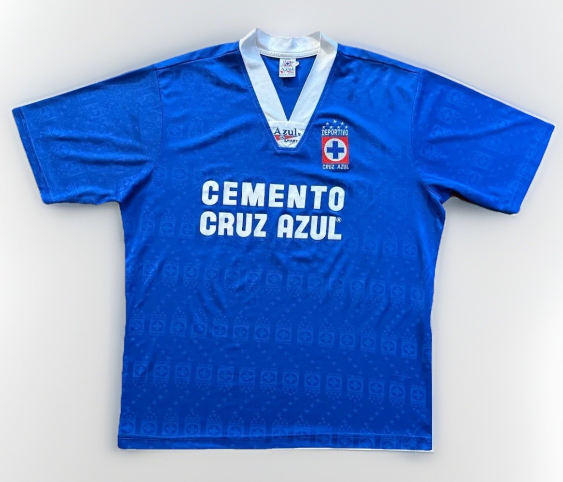 Jersey Cruz Azul Training 1995-1996 Large Vintage RARE ⚽️