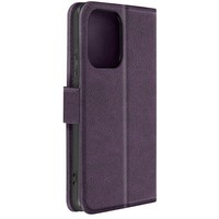 Avizar,Kunstlederetui,Standfunktion Redmi Note 13 Pro 4G,Violett
