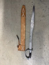 Vintage 1960s Blade Mexican Sword Made by Acevedo, Oaxaca Spanish