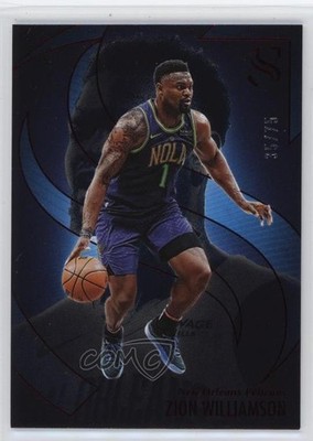 2024-25 Panini Silhouette Red 35/75 Zion Williamson #21 1p0q