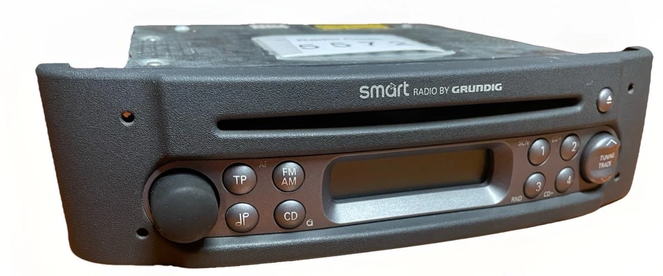 Original Smart 450 Radio Grundig CD Autoradio Fortwo 42 Mit Code - Bild 2 von 3