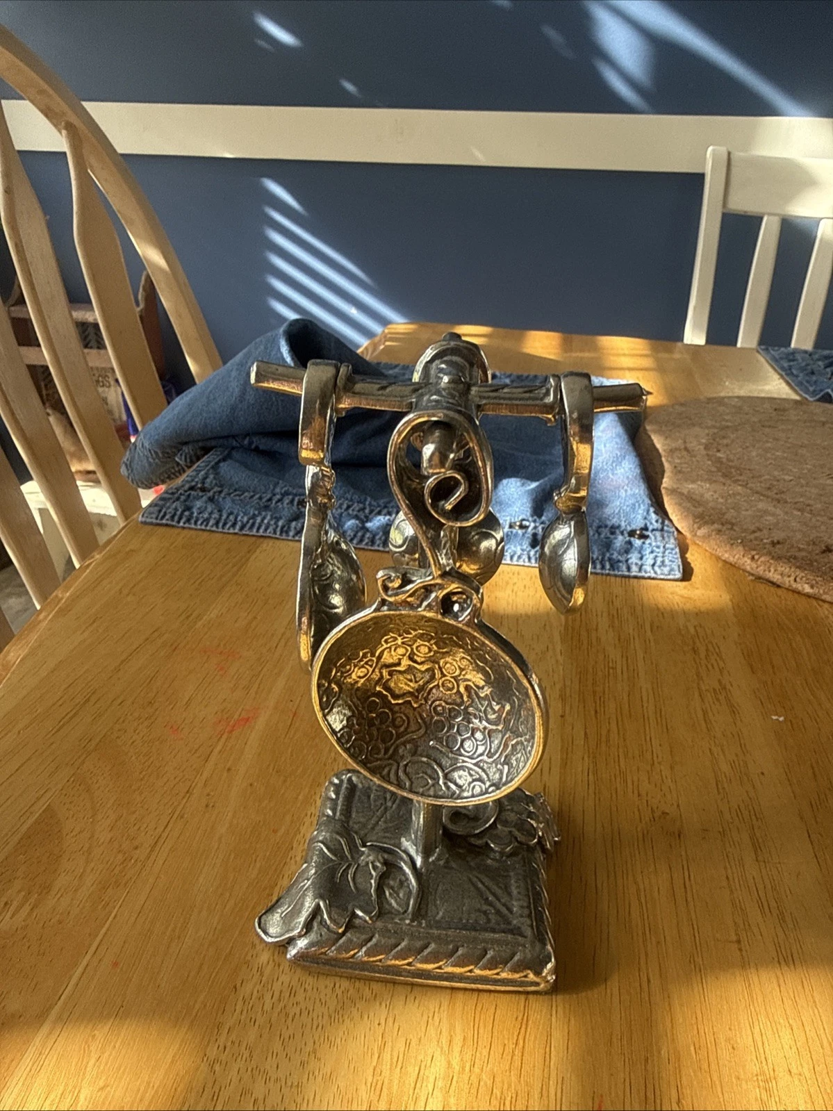 Tin Woodsman TW Pewter Measuring Spoons With Stand Vtg B603
Opens in a new window or tab