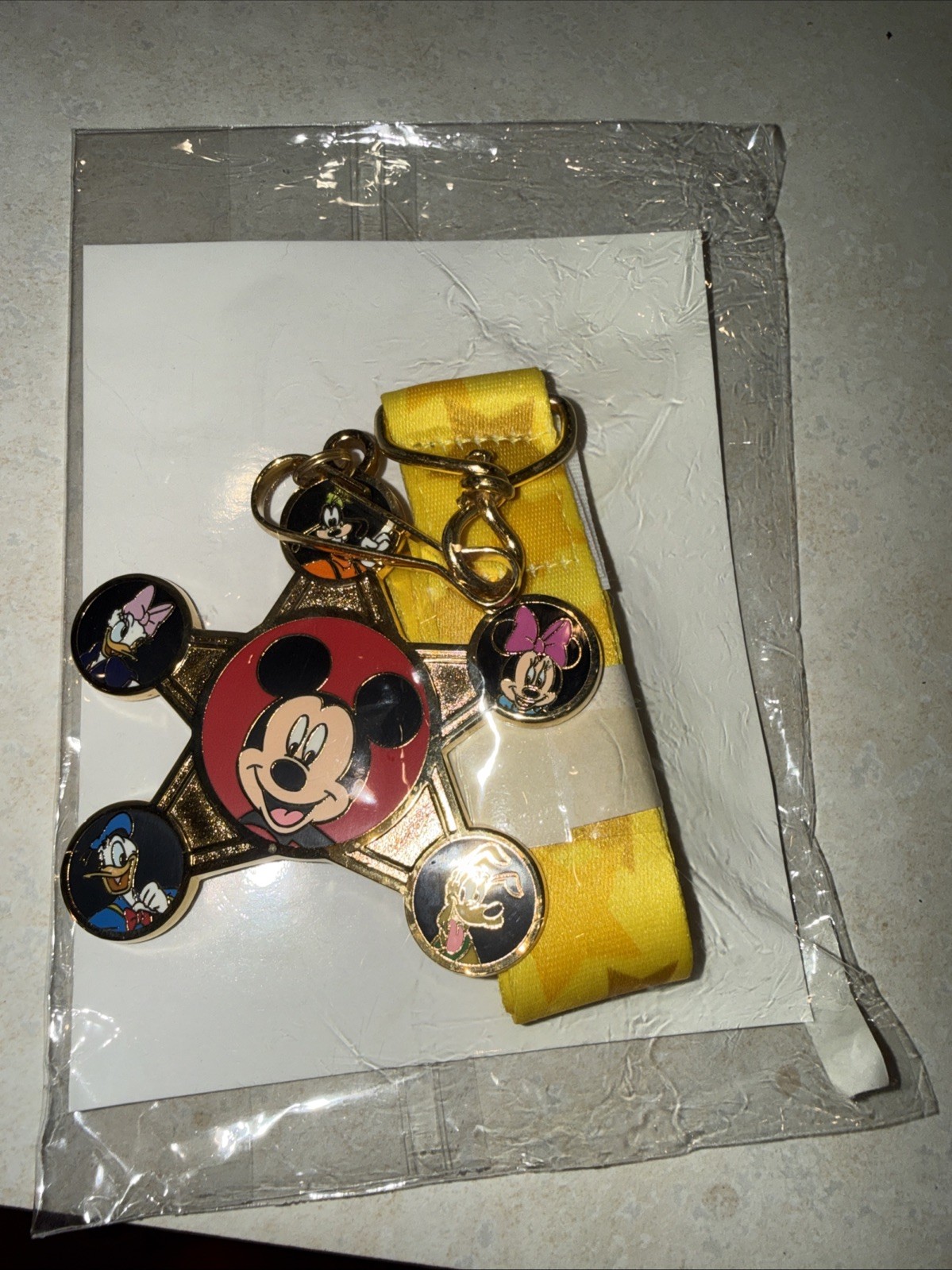 Disney Mickey & Friends Star Lanyard 