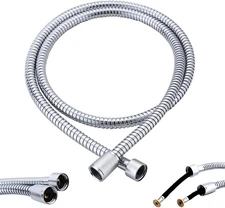 Shower Hose for Grohe 28143000 Relexaflex 59" Metal Longlife Shower Hose, Handh