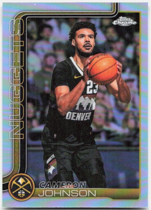 2025-26 Topps Chrome Update #69 Cameron Johnson Refractor