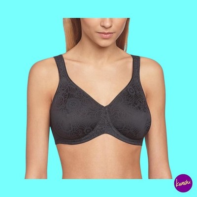 Triumph Damen BH, schöner Minimizer W X, schwarz, UK 38E | EU 85E | US 38E