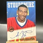 Press Pass 2002 Draft Pick Amare Stoudemire Autograph Memphis Tigers Card