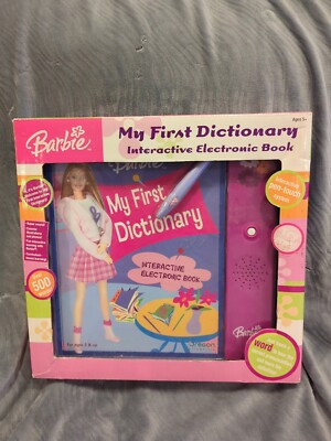 Barbie / My First Dictionary / Interactive Electronic Book / Ages 5 & Up