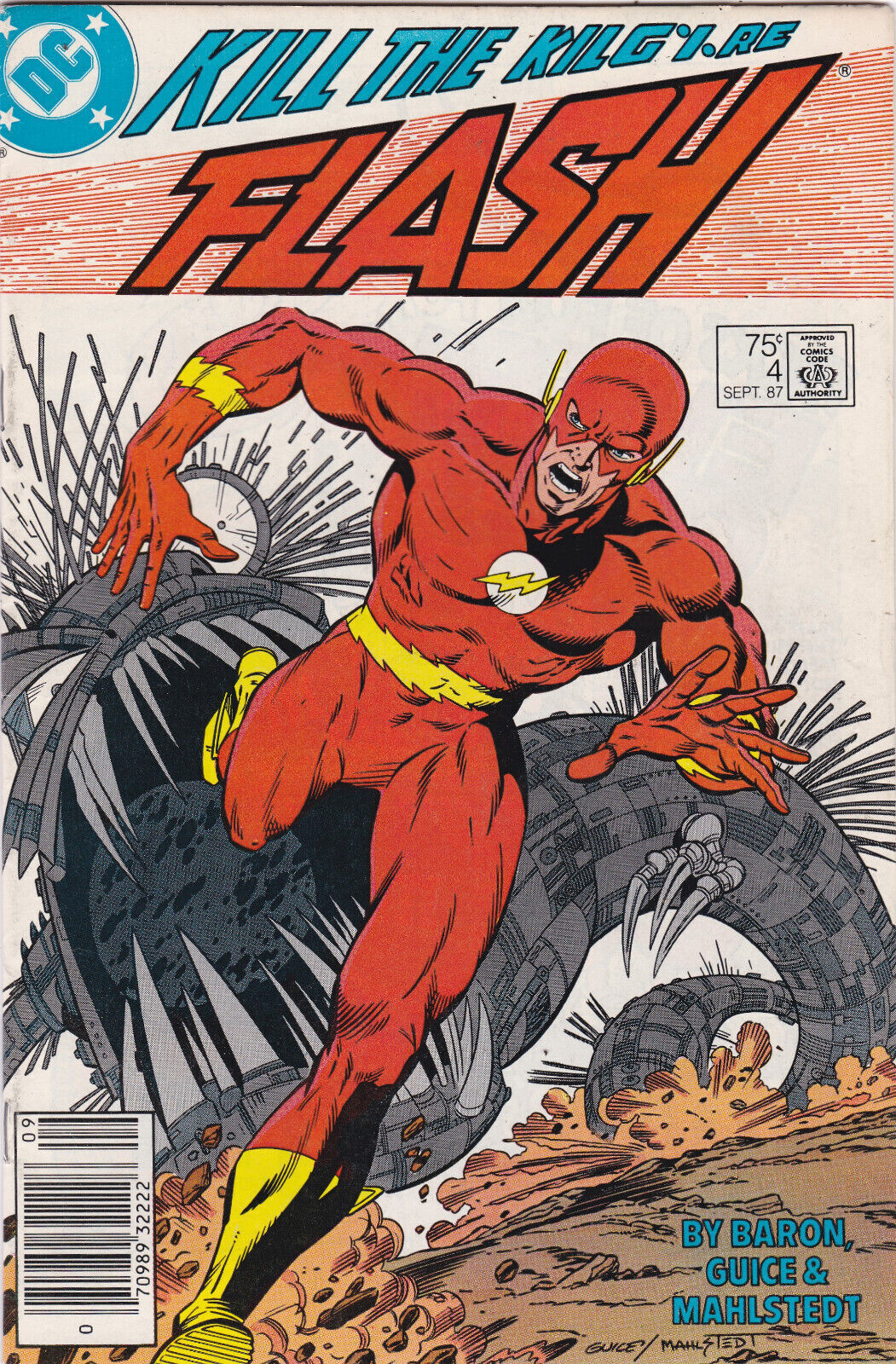 The Flash #4, Vol. 2 (1987-2009) DC Comics, High Grade