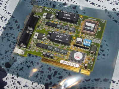 IOP160629, RS-422, RS-485 P422/I/S, Rayon PCI Card, Computer Interface Card Used