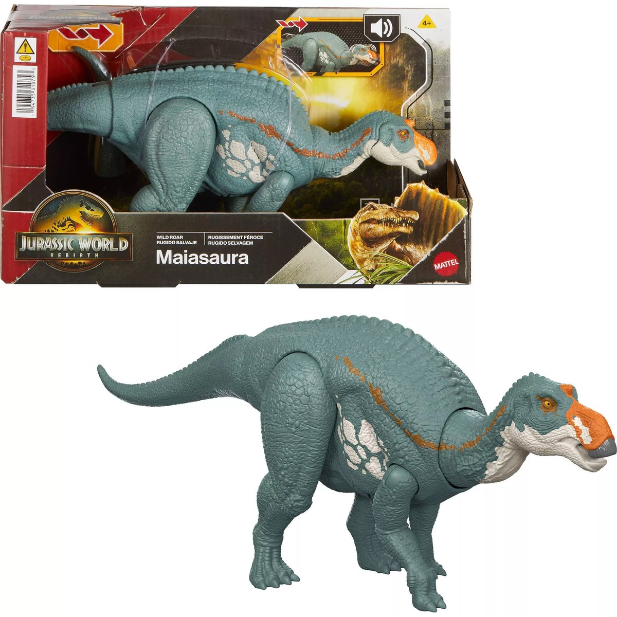 Mattel Jurassic World Rebirth Wild Roar Maiasaura JGC82 🆕 | eBay