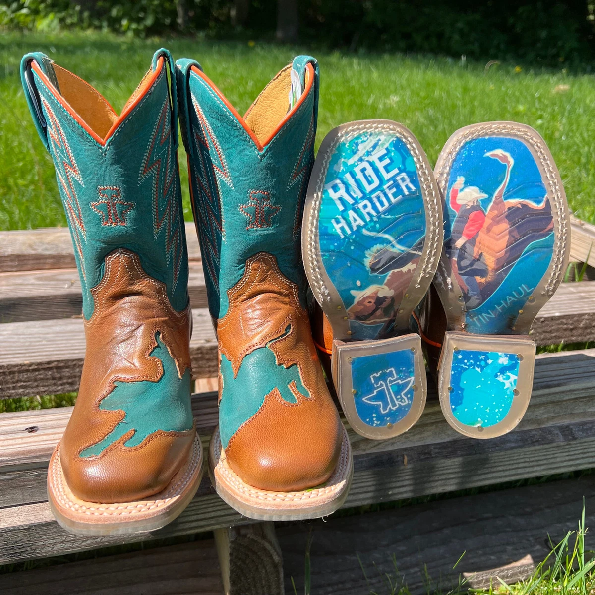 Tin haul hotsell boots ebay