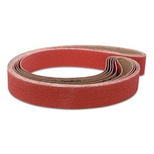 2 X 42 Inch 36 Grit Metal Grinding Ceramic Sanding Belts, 6 Pack