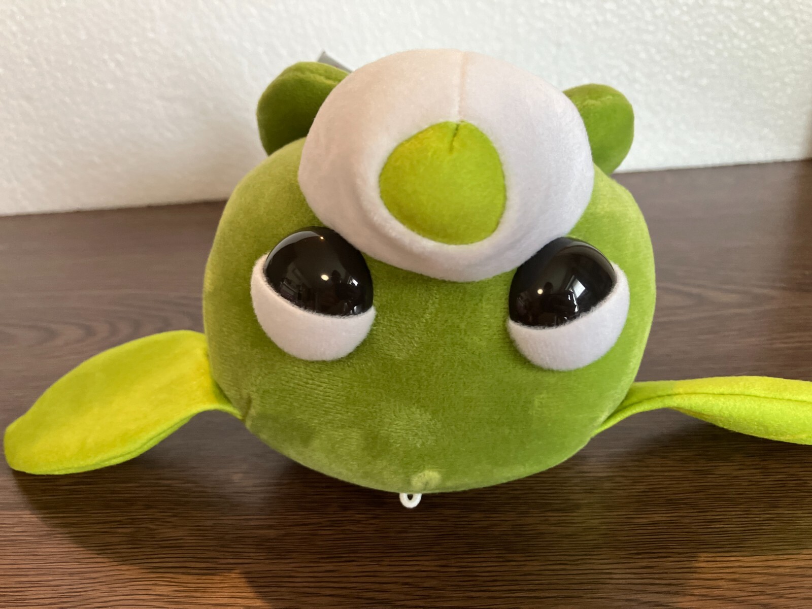 Dog Green Lying Down Tea Stuffed Toy Plush Doll New Japan