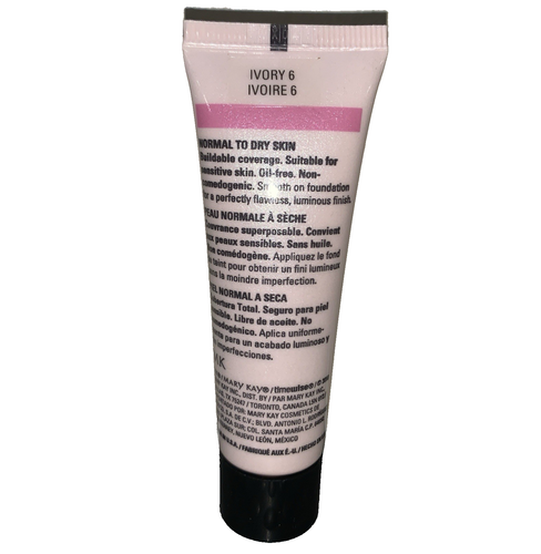 Mary Kay Timewise Luminous-Wear Liquid Foundation Shade Ivory 6 Normal-Dry Skin! - Picture 6 of 12