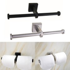 Compact and Space Saving Stainless Steel Toilet Roll Holder Wall Mount
