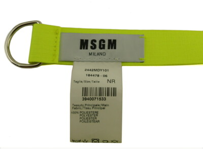 MSGM Belt Ring Buckle USED MSGM Belt Ring Buckle USED T20846 | eBay main image 2