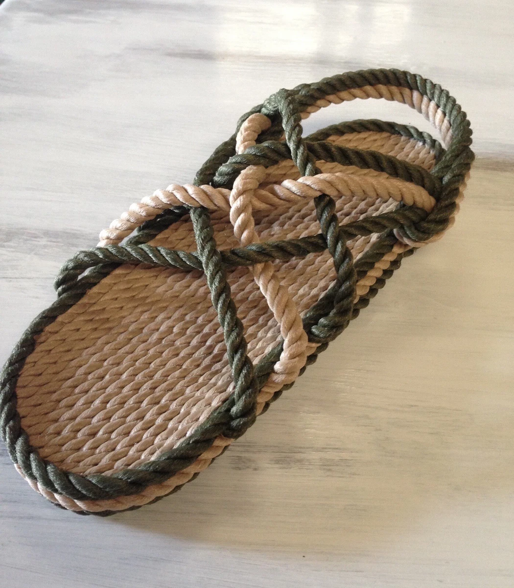 Rope hotsell sandals mens