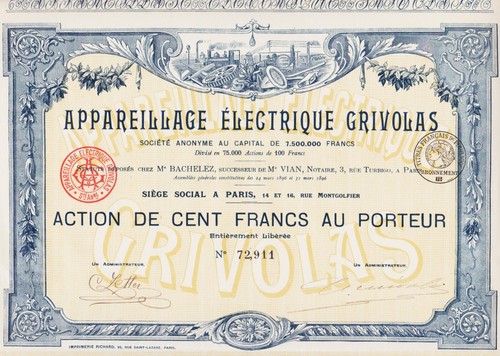 APPAREILLAGE ELECTRIQUE
