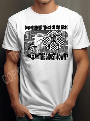 The Specials Inspired T-Shirt 2-Tone Madness Original Design Mod Ska Reggae