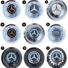 Mercedes Benz Floating Caps 4pcs  / FREE SHIPPING