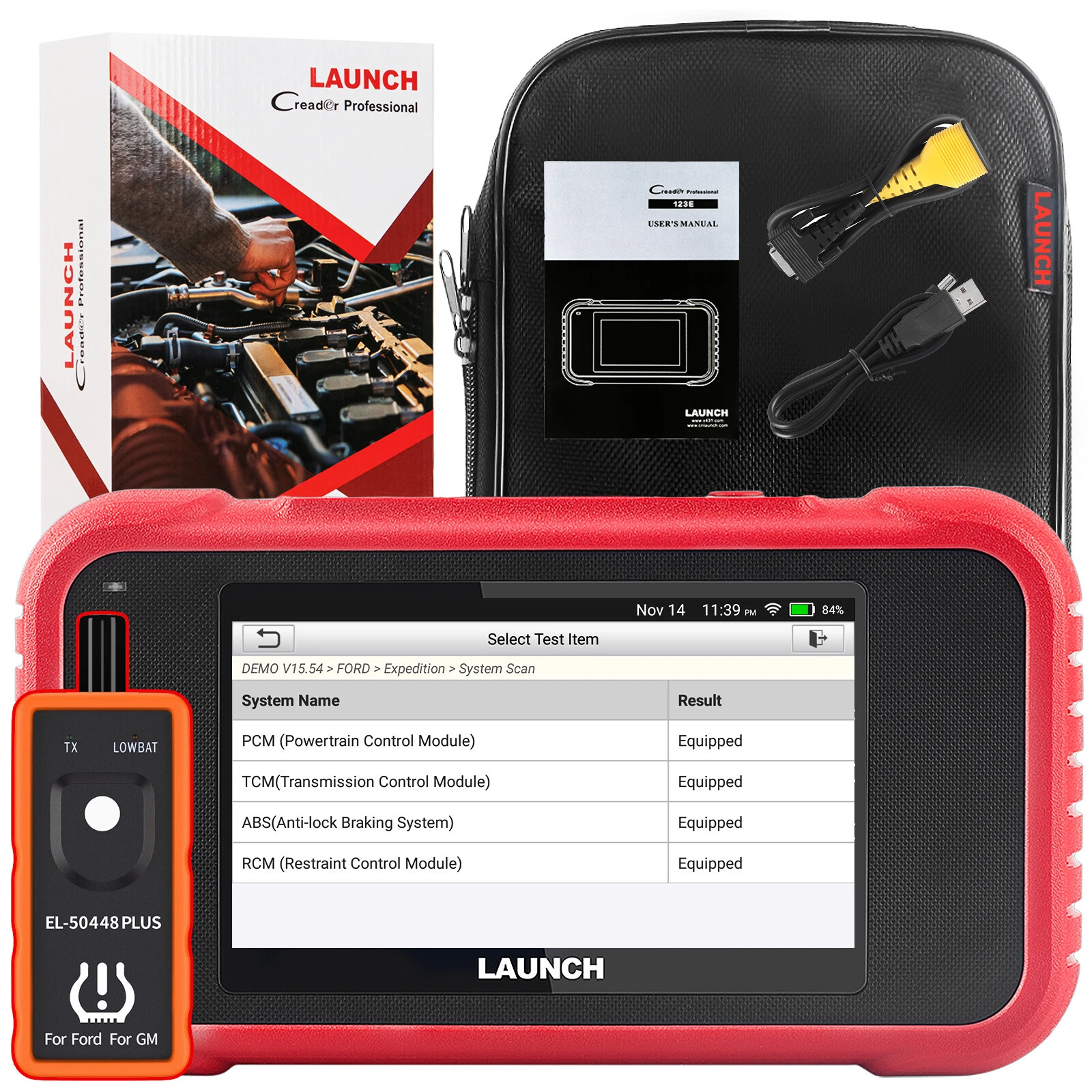 2024 LAUNCH CRP123E OBD2 Scanner Engine ABS SRS Code Reader Car Diagnostic Tool image 2