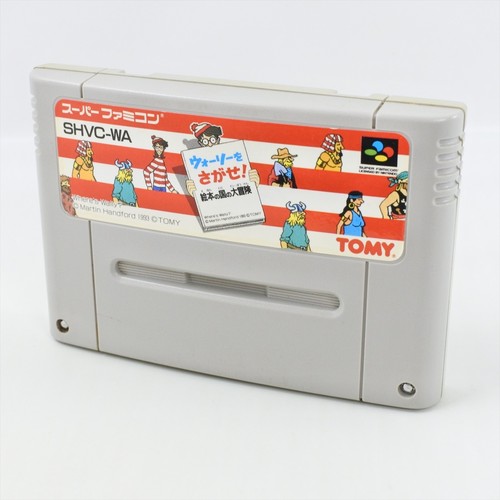 WALLY WO SAGASE Where's Waldo Super Famicom No Instruction 9271 Nintendo sf - Picture 3 of 6