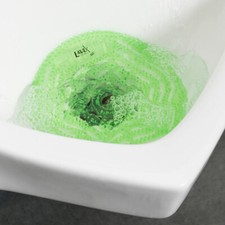 SIX URINAL SCREENS GREEN APPLE GEL DEODORIZING LAVEX 6-GEL PACK
