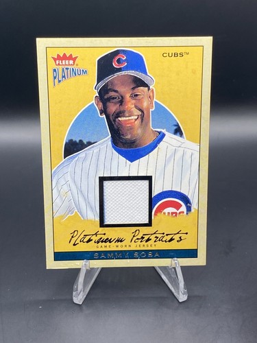 Sammy Sosa 2004 Fleer Platinum Platinum Portraits Game Jerseys #PP-SS
