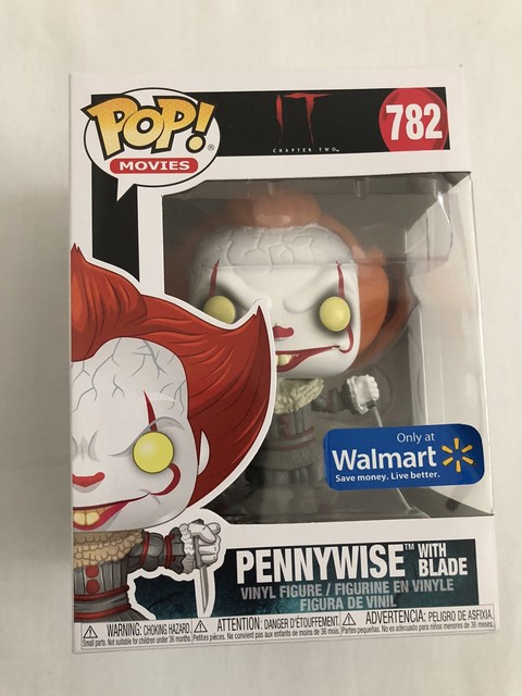 Pennywise Funko Pop with Blade #782 IT Chapter 2 Walmart Exclusive Brand New | eBay