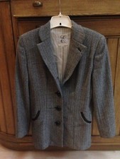 Vintage Mark Eisen Wool Blazer Made In Usa - Size 8