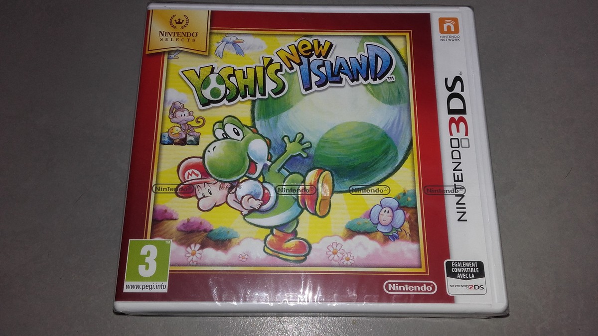 Jeu Yoshi's New Island (Yoshi's Island) - Neuf Pour Nintendo 3DS, 2DS, 3DS XL - Version FR