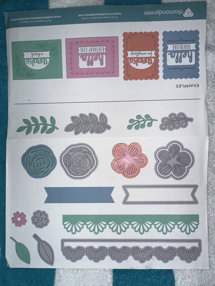 Stampin' Up Large Lot Of 6 Cling Stamp Sets & 1 Die Scrapbooking Card ...