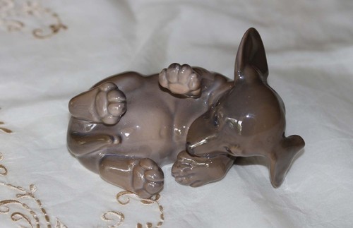 ROYAL COPENHAGEN DACHSHUND PUPPY DOG FIGURINE no 1408 c.1970 - Picture 11 of 13