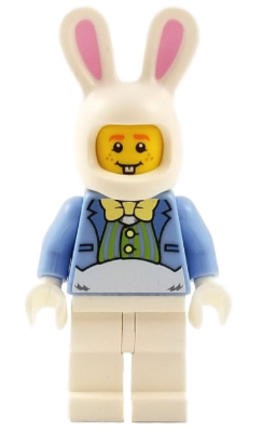 Genuine Lego Easter Bunny Guy Minifigure Easter from 5005249 -hol116