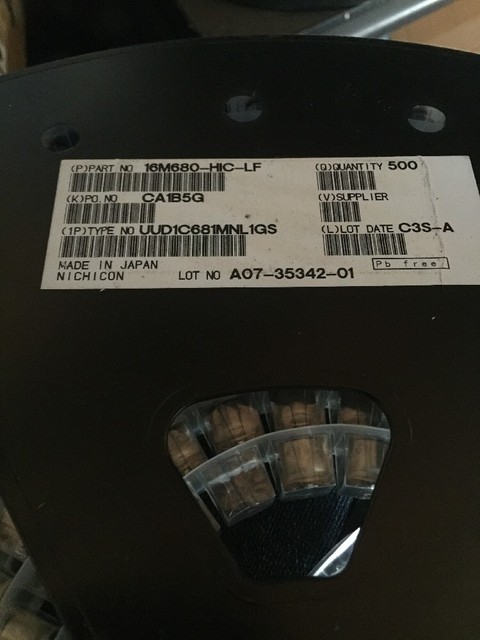 500 100uf 50V 85/' 10x10 SMD ELECTROLYTIC CAPACITOR UUR1H101MNT1GS NICHICON QTY