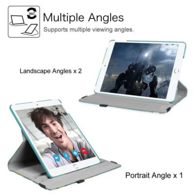 Cover Con Supporto Per Ipad 10th 9th Custodia Rotante 360° Per IPad 10a, 9a, 8a, 7a Generazione - Cover Con Supporto Integrato, Pelle Sintetica, Protezione Completa Cover Per IPad 10.2 10.9 Pollici